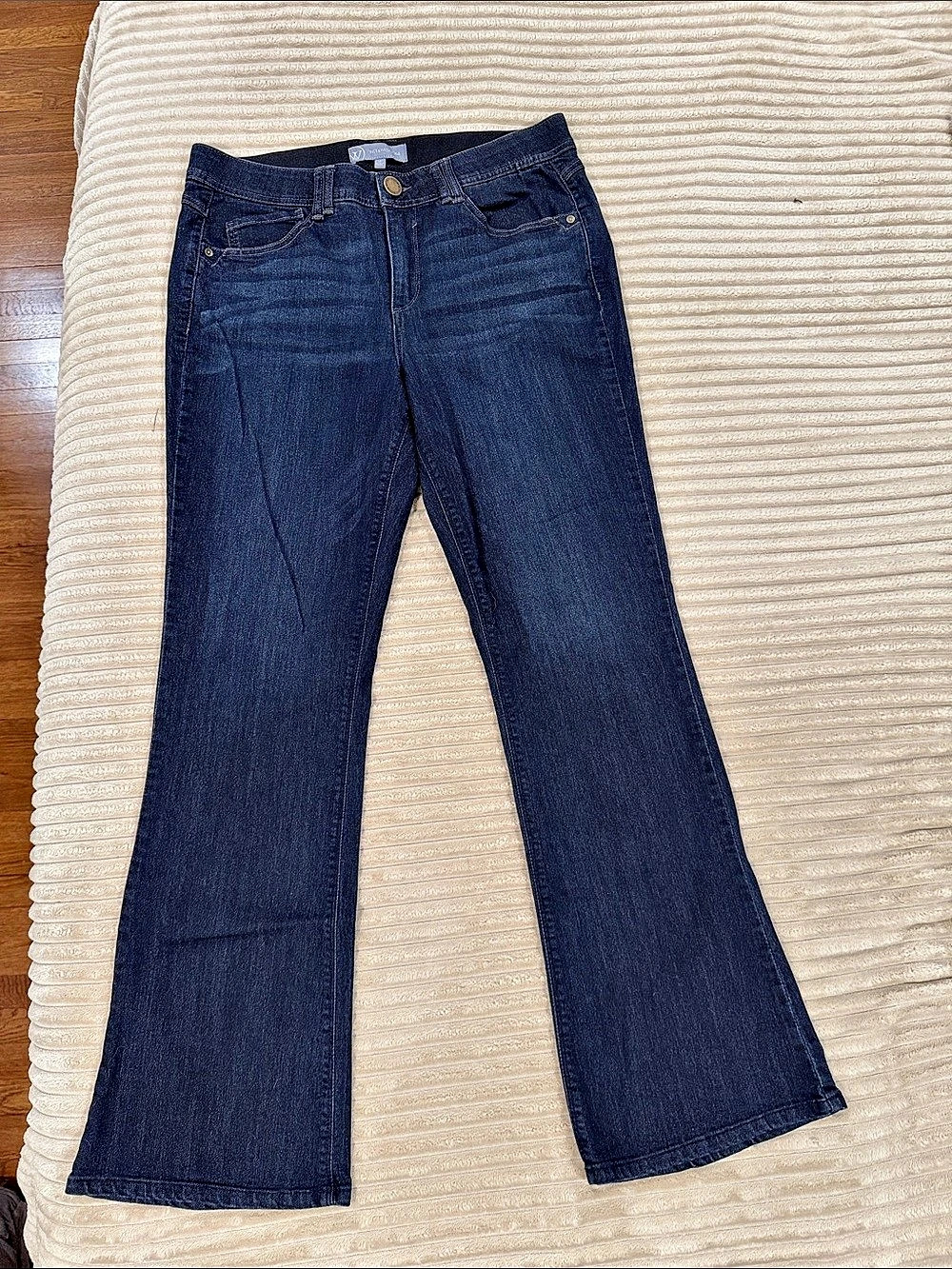 Wit & Wisdom Ab-Solution Bootcut Jeans Flare Jeans in Blue Size 14 Like New
